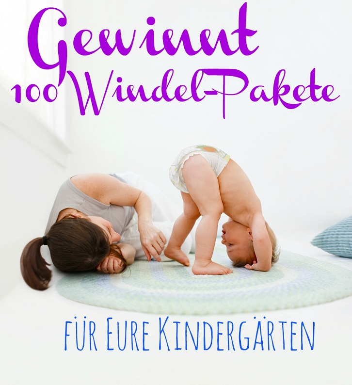 Pampers verlost 100 Windel-Pakete Kooperation Sponsored Artikel
