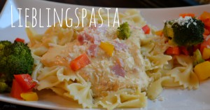 Lieblingspasta - Käse-Sahne Titel
