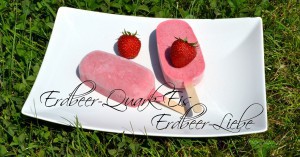 Erdbeer-Quark-Eis FB