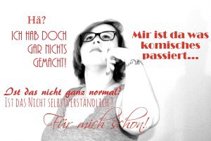 Mir ist da was komisches passiert... Gedanken Blutspende Titel