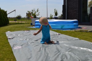 Wasserrutsche Ferienspaß Spaß haben (1)