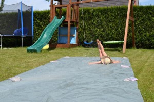 Wasserrutsche Ferienspaß Spaß haben (3)