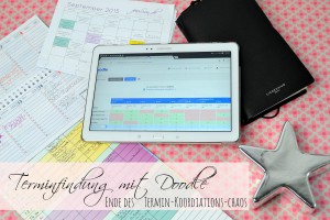 Terminfindung mit Doodle Titel
