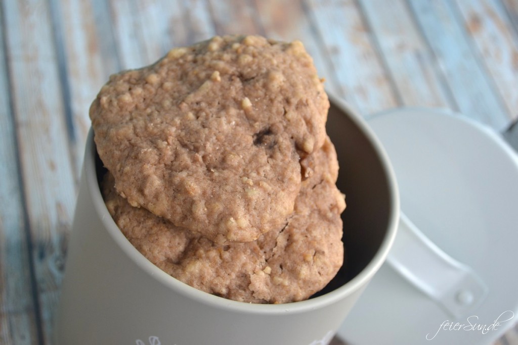 Bananen Walnuss Cookies