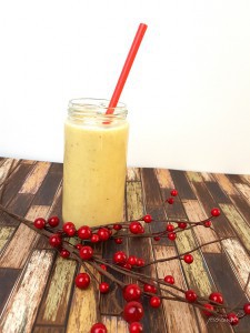 Smoothie winterliche Energiebome fertig