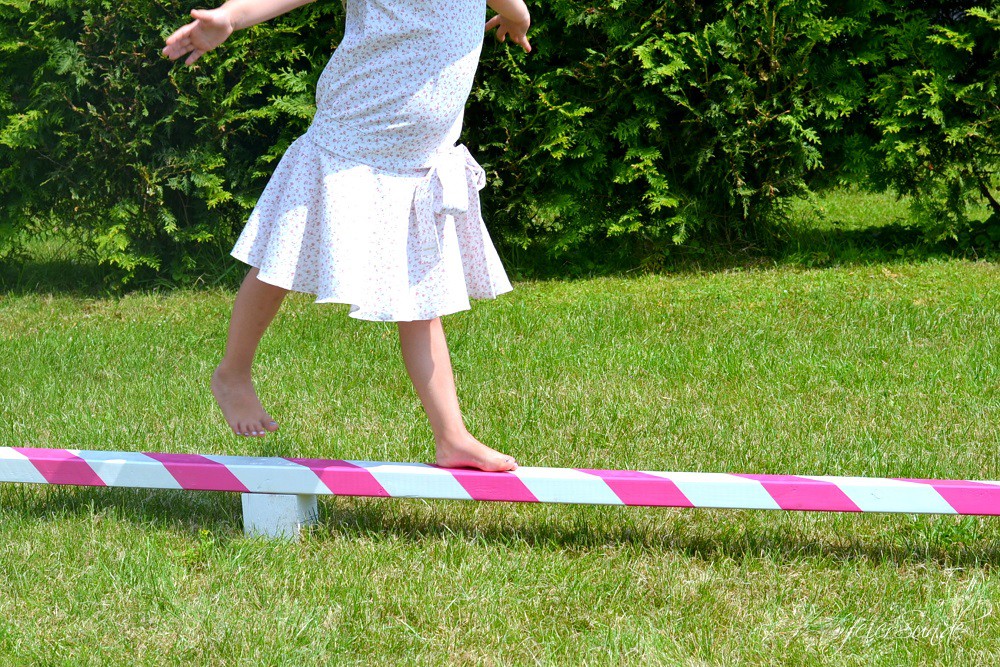 Kleine Ballerina - ein Balancierbalken fuer den Garten_DiY_01
