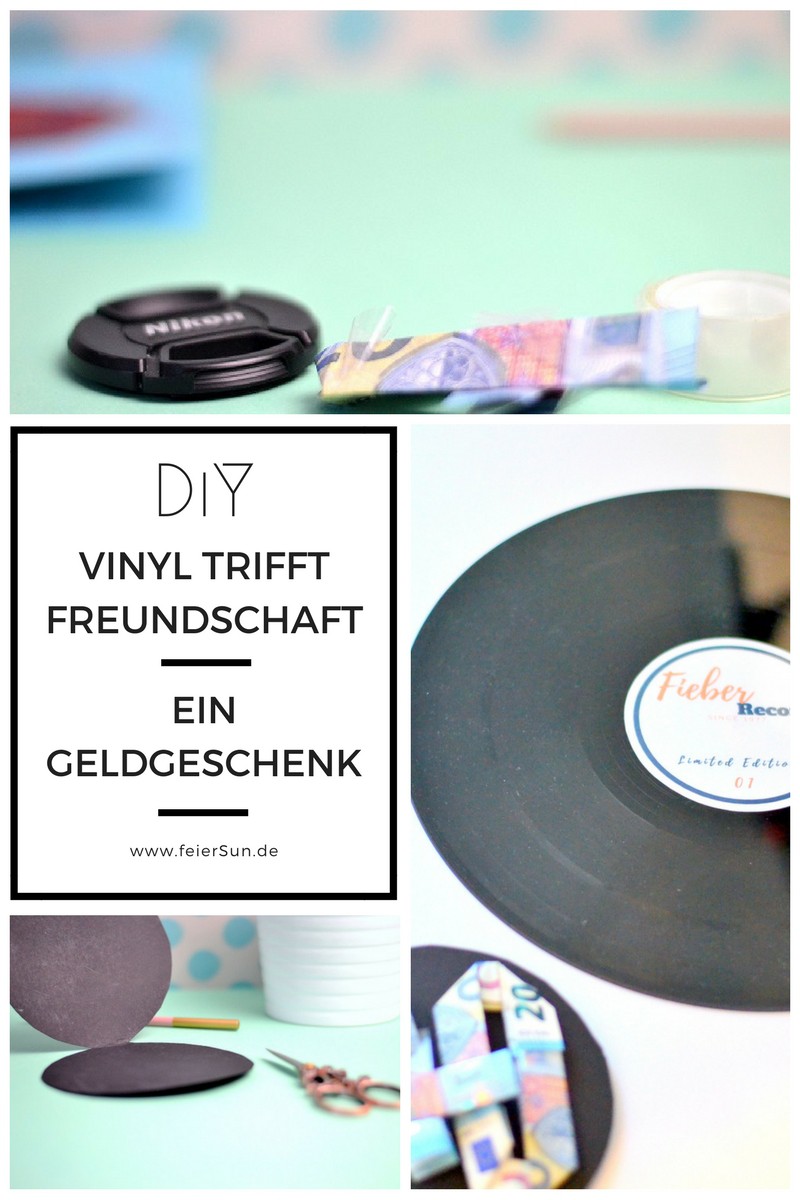 feierSun.de zeigt heute, wie Vinyl Freundschaft treffen kann. Ein Geldgeschenk für wahre Musik-Freunde und Freunde. So macht Geld schenken Freude. 