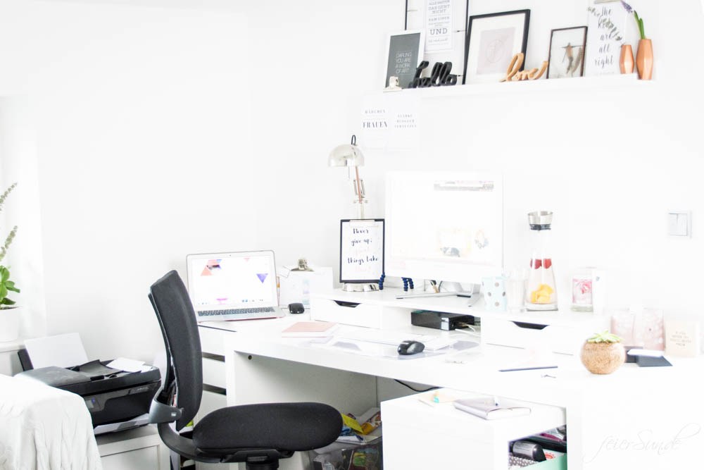 Inspiriere mich, (m)ein Büro mit eBay. Wie ich aus einem kleinen Büro einen Kreativ-Raum machte und woher meine Inspiration kam.