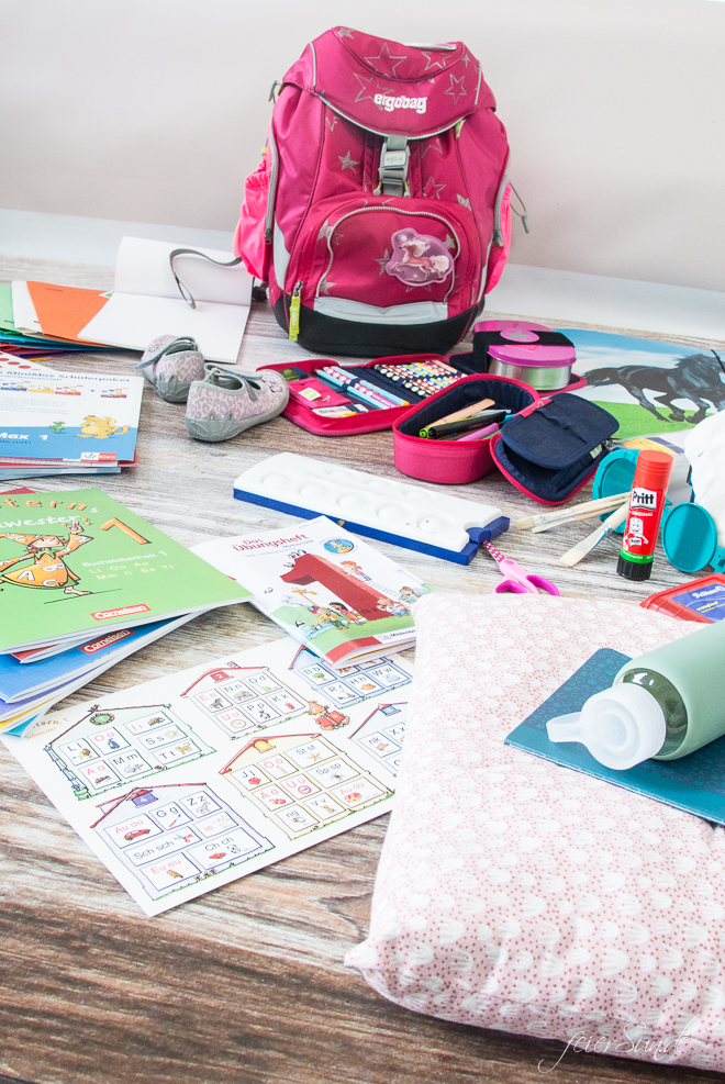 feierSun.de zeigt heute die ultimative Materialliste für die Einschulung. Inklusive Printable zum Ausdrucken und einkaufen. auf feiereSun.de I Familienleben - Lifestyle - Herz alle Sachen