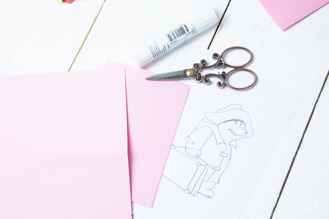 Ein super einfaches DiY für eine Pop-Up-Karte als Einladung zur AuSzEit mit Paddington 2. Meine Anleitung für Dich // Familienzeit auf feierSun.de
