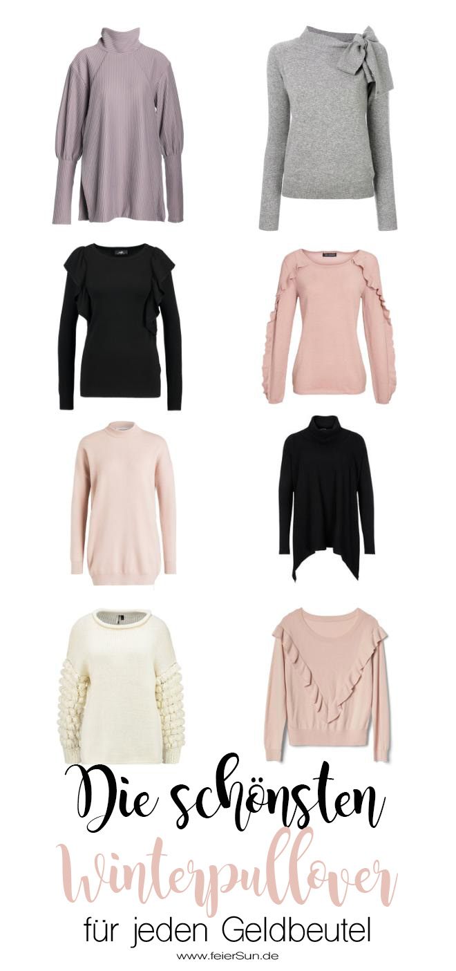 Die schönsten Winterpullover für die kalten Tage. Rollkragenpullover, Langpullover, Strickpullover Damenpullover für die Winter-Saison. #Mode kann auch im #Winter schick sein. Mode für Frauen #Momstyle #feierSun #Pullover Damen Pullover | #feierSun #feierSunStyle