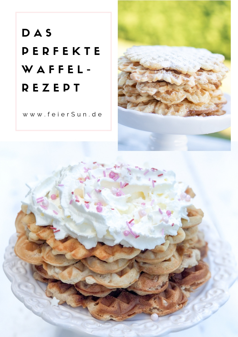 Das perfekte Waffel-Rezept | Waffeln die wirklich jedem schmecken | Mein sensationelles Waffelrezept als Waffel-Grundrezept. Dieses raffinierte Rezept eignet sich für jede Variation. Mein einfaches und unkompliziertes Grundrezept für saftige Waffeln- Milchfreie Waffeln. 
