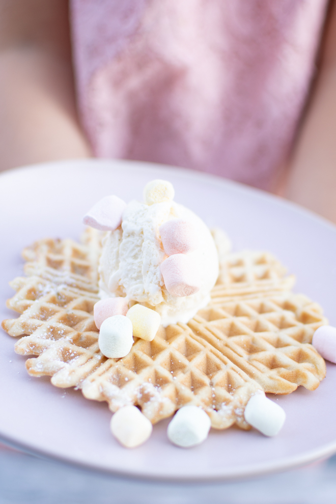 Vegane Waffeln die wirklich schmecken | Mein sensationell perfektes milchfreies Waffelrezept als Waffel-Grundrezept. Dieses raffinierte Rezept eignet sich für jede Variation. Mein einfaches und unkompliziertes Grundrezept für saftige vegane Waffeln ohne Ei.