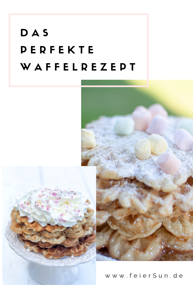 Das perfekte Waffelrezept. Milchfrei geht und ohne ohne Ei - das perfekte vegane Waffel-Grundrezept. Dieses raffinierte Rezept für vegane Waffeln eignet sich für jede Variation. Mein einfaches und unkompliziertes Grundrezept für saftige vegane Waffeln ohne Ei. | #feierSun #vegan #Waffeln #feierSunFood