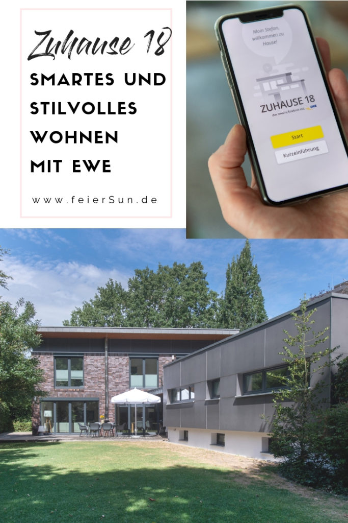|ᵂᴱᴿᴮᵁᴺᴳ| Das ZUHAUSE 18 verkörpert smartes Wohnen mit EWE. Vom Smart living zum Stromspeicher, PV Anlage und Wallbox bis hin zum Glasfaser-Anschluss. EWE TV, EWE Zuhause+, Wärme plus & Mobilfunk. #feierSun #ZUHAUSE18 #smarthome
