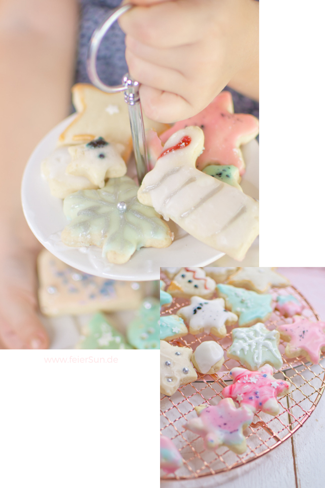 Vegane Kekse, für Advent und Weihnachten. Vegane Plätzchen für Tee und Kaffe schnell und einfach gemacht. Rezept für vegane Weihnachts Kekse (Plätzchen). Vegane Kekse - ein einfaches Rezept. Butterkekse aus der Weihnachtsbäckerei  | #feierSun #feierSunFood 