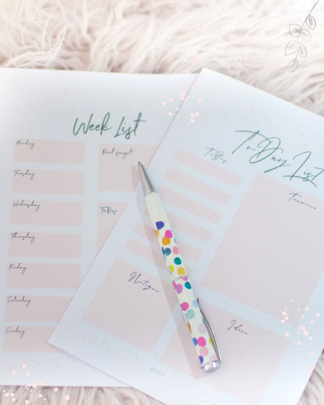 ToDo Liste zum Ausdrucken. Mehr Plan. ToDo Listen helfen dabei den Alltag zu strukturieren fokussieren & deine Aufgaben zu erledigen. To-Do-Lists als kostenloses Printable - kostenloser Download | #feierSun #freePrintable #todoList #freebie
