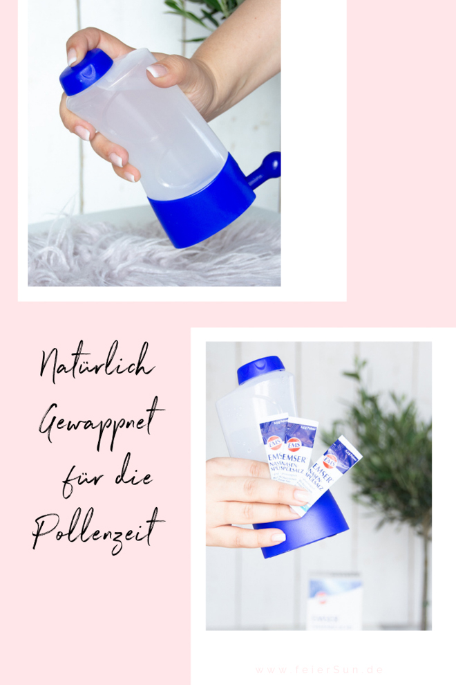 Hatschi |ᵂᴱᴿᴮᵁᴺᴳ| natürlich durch die Pollenzeit mit einer Nasenspülung. Die Emser Nasendusche hilft dir durch die Heuschnupfenzeit und das auf natürliche Weise.  Mit der Emser Nasendusche und natürliches Emser Salz

| #feierSun #Pollenzeit #gesundheit 