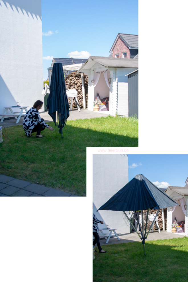 Die erste Wäschespinne mit Dach die LinoProtect 400 von Leifeit im Praxistest. Tipps für das Wäschetrocknen im eigenen Garten.