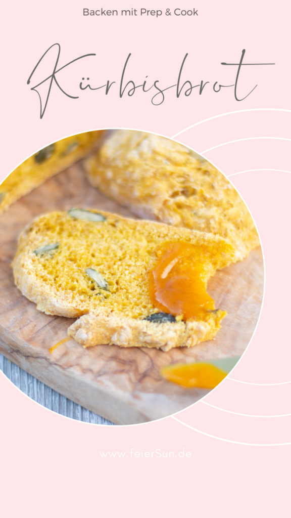 Backen mit Prep & Cook ist ganz einfach und perfekt für ein leckeres Kürbisbrot mit frischer Hefe und Hokkaido. Kürbisbrot Rezept für saftiges Brot mit Kürbiskernen und Kürbispüree aus der Prep and Cook.

| #feiersun #PrepandCook #feierSunFood