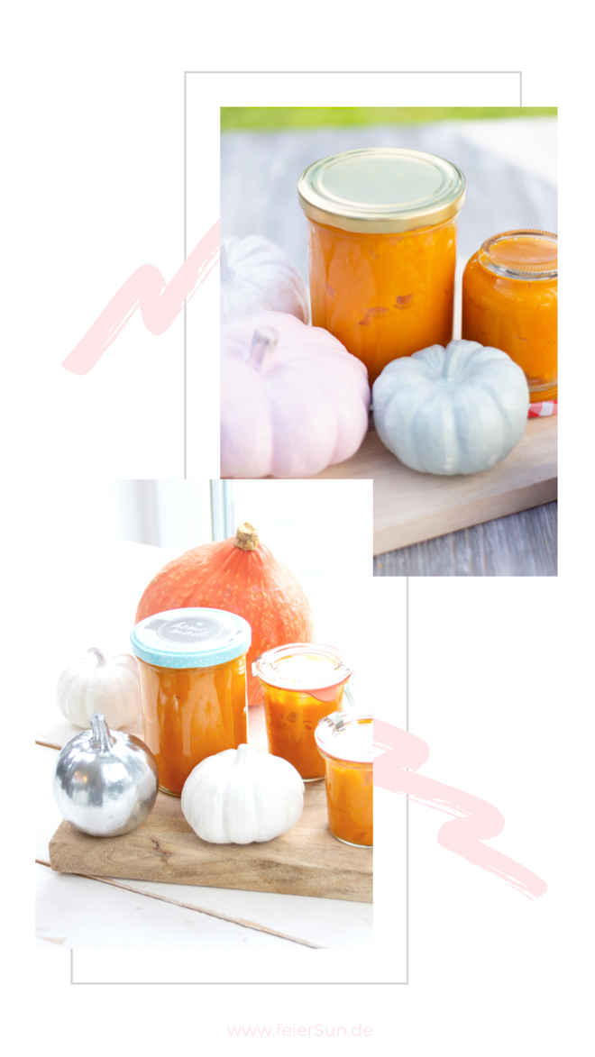 Herbstgruß aus der Küche: Schnell gemacht und vielseitig einsetzbar ist dieses Kürbispüree. Kürbismus ist Herbst im Glas.
