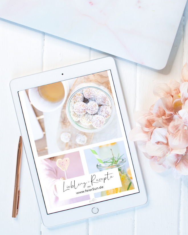 Lieblingsrezepte für das ganze Jahr. Querbeet Rezepte für jeden Anlass. Meine liebsten Rezepte. Exklusive Rezepte als eBook. Rezeptbuch. Die besten Rezepte als eBook. Von vegan über milchfrei, bis hin zu leckeren Grillideen oder Weihnachtsbäckerei. | #feierSunFood #Rezepte #Lieblingsrezepte #eBook