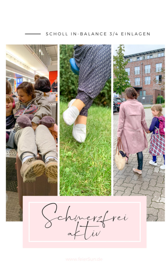 |ᵂᴱᴿᴮᵁᴺᴳ| Schmerzfrei aktiv mit Scholl In-Balance 3/4 Einlagen. Unterwegs ein super Begleiter, denn ohne habe ich oft schmerzende Füße. 

Meine Tipps um schmerzende Füße vor zu beugen. 

#feierSun #scholl #schmerzfrei  Scholl In-Balance