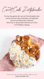 Du hast das ganze Jahr Lust auf Zimtschnecken aber suchst noch nach der einfachsten und leckersten Variante des klassischen Gebäcks?  Dann hab ich die perfekte Allternative für Dich mit Frischkäse-Topping.