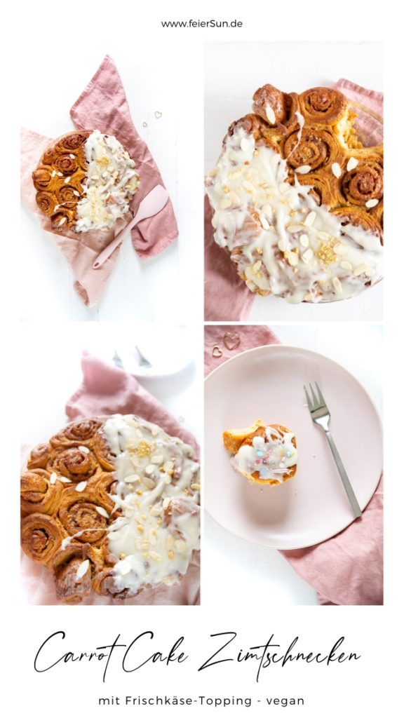 Mein Rezept für Möhrenkuchen Zimtschnecken oder carrot cake cinnamon rolls mit Frischkäseglasur Carrot Cake Zimtschnecken sind leckere vegane Zimtschnecken, veganer Carrot Cake. Rüblikuchen Möhrenkuchen. Cinnamon Rolls with Carrot oder Kanelbullar 

Carrot Cake Zimtschnecken sind leckere vegane Zimtschnecken, veganer Carrot Cake aus der Prep & Cook. Rüblikuchen Möhrenkuchen. Cinnamon Rolls with Carrot oder Kanelbullar 


#feierSun #PrepandCook #carrotcake #veganbaking #vegancinnamonrolls #vegancreamcheesefrosting