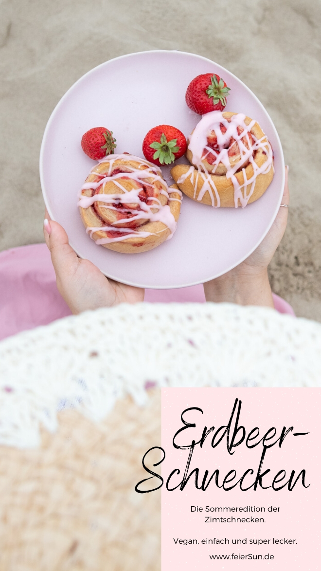 Die Sommeredition der Zimtschnecken sind fruchtig, einfach, vegan und super lecker.