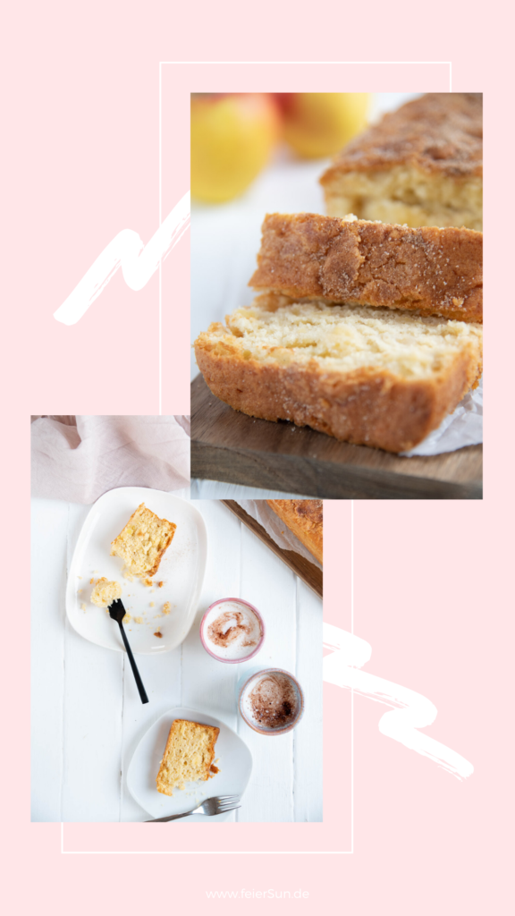 Ich liebe Rezepte die immer funktionieren und der Apfel-Rührkuchen ist so eines. Super einfach, du hast alles dafür im Haus und garantiert schnell weggefuttert. Dieser ApfelRührkuchen ist einfach hammerlecker #feierSun #Apfelrührkuchen #Rührkuchen #apfelkuchen