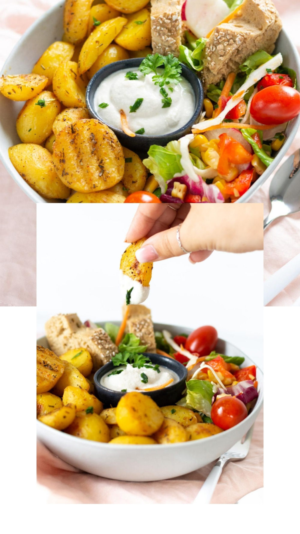 Diese vegane CASHEW SOUR CREAM benötigt nur 5 Zutaten und ist in weniger als 30 Minuten fertig. Genießen Sie es zusätzlich zu veganem Chili, Sandwiches, Suppe, Burritoschalen, Salaten und vielem mehr. Es ist einfach, cremig und lecker!