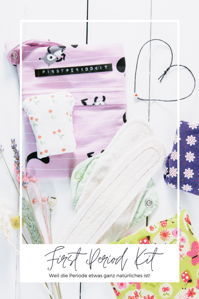 Die erste Periode ist etwas sehr aufregendes. Damit jedes Mädchen gewappnet ist braucht es ein nachhaltiges First Period Kit. Nachhaltige Slipeinlagen und waschbare Binden. Stoffbinden sind super natürlich!