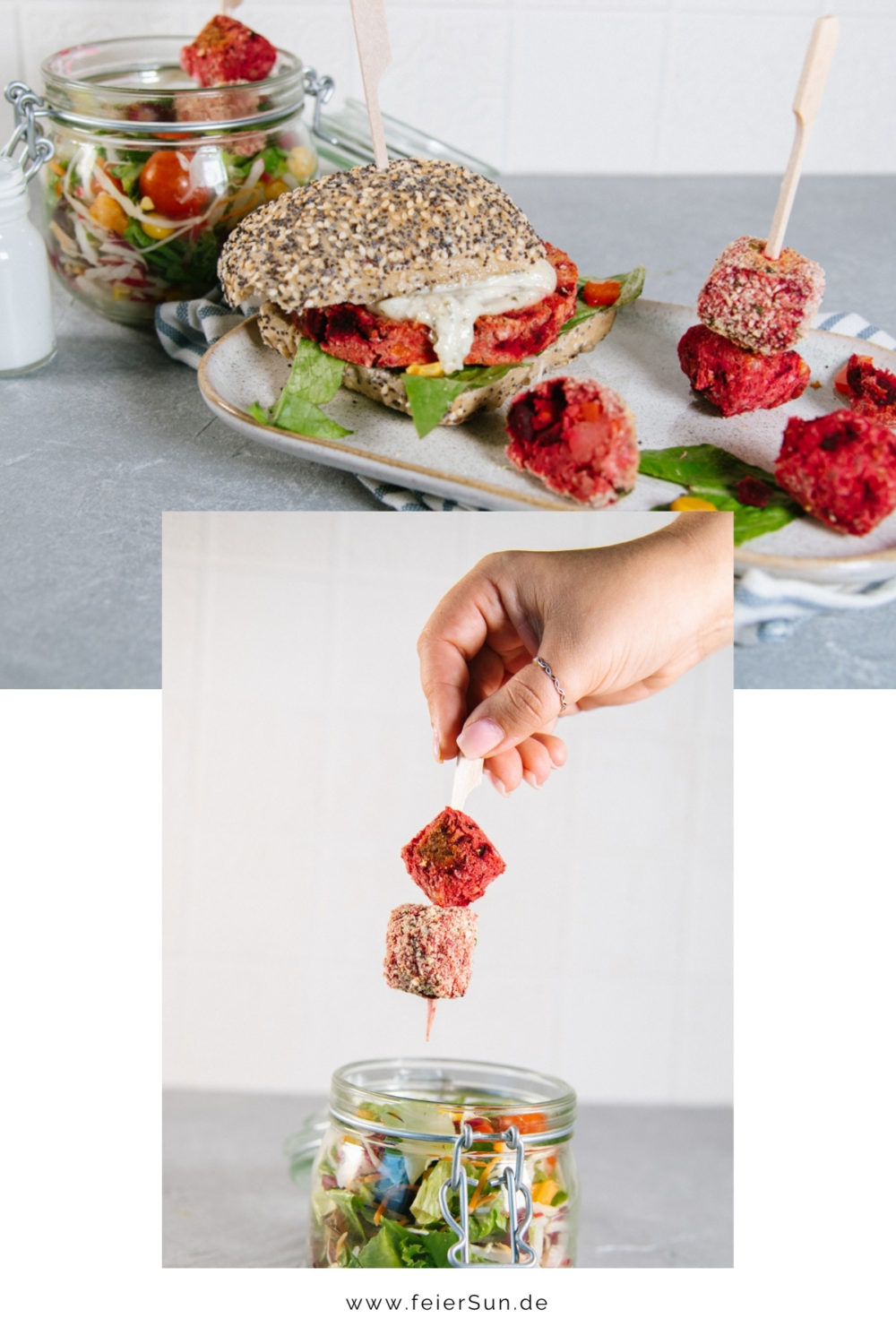 Ob als Burger und Fingerfood, mit GreenDate hast du immer leckeres Gemüse welches du sehen und schmecken kannst.