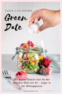 Perfect Match in der Mittagspause. Natürlich geiles Grünzeug mit natürlichem Superfood und Biss.
