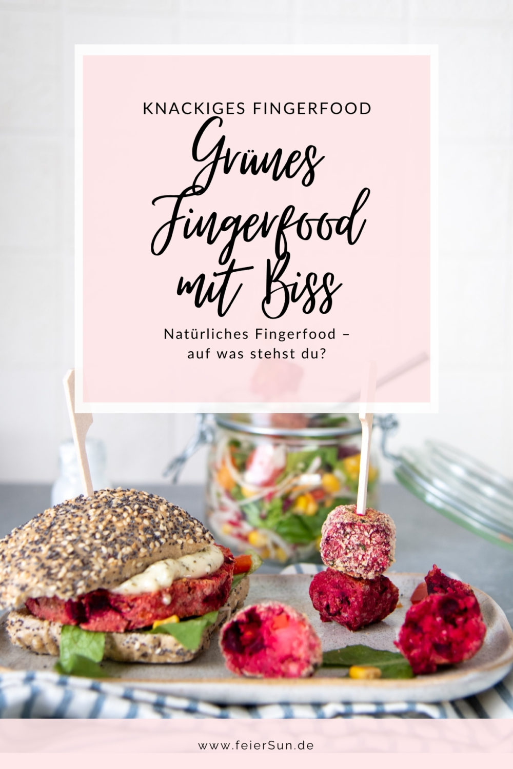 Knackiges Fingerfood mit Biss für deine Party, den Alltag oder die Mittagspause. Mit GreenDate ganz einfach zu naschen.